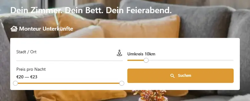 Monteurzimmer Schaffhausen