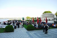 Große Abschlußparty am Strand
