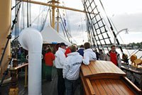 Auf Deck der Passat