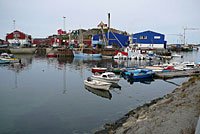 moderne Fischverarbeitung in Grönland