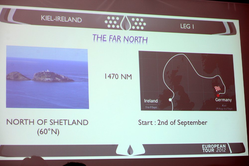 Etappe 1 European Tour MOD70