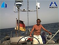 Bernt L&uuml;chtenborg nach 1.Weltumsegelung