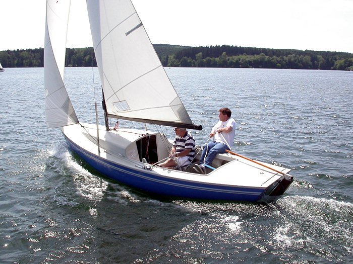 Unsere Hansajolle letzte Fahrt